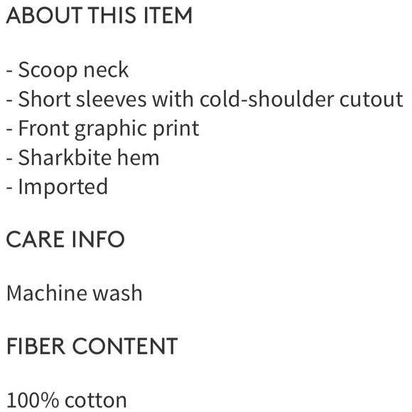 Juicy CoutureCold Shoulder Top - Picture 2 of 2